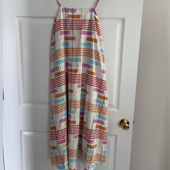 Lou and Grey for Loft midi dress size Medium New - Picture 3 of 9